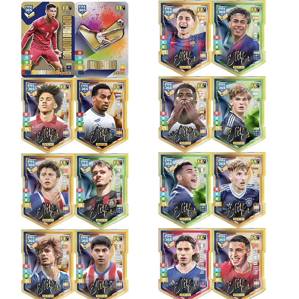 New 26/27Season FIFA 365 Collectible Cards Football Player Card Sports Star Trading Collection Cards Hobby PANINI Genuine