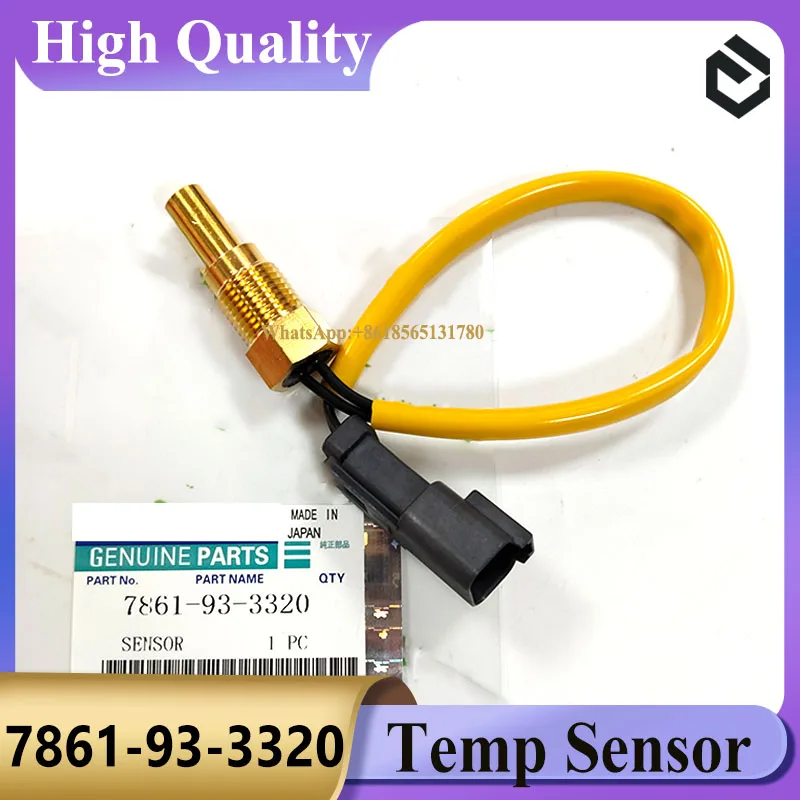 7861-93-3320 Water Temperature Sensor 7861933320 for PC300-7 PC200-7 PC360-7 Crawler Excavator
