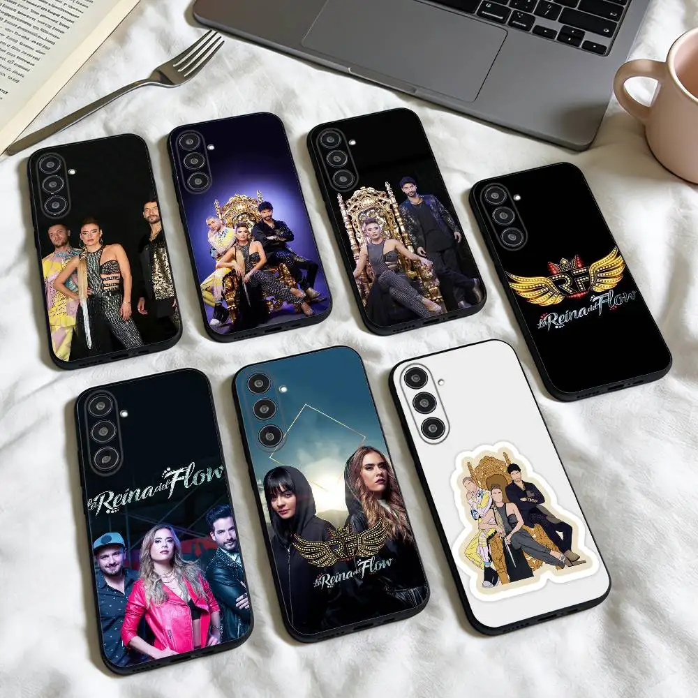 

cool T-The Q-Queen of Flow phone Case For Samsung Galaxy A73,A72,A71,A70,A53,A52,A51,Others Soft Black Shell