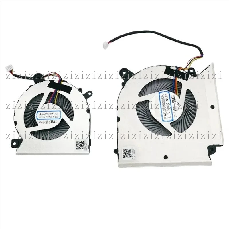 Ventilateur de refroidissement CPU/GPU pour MSI Katana15 17 B13VFK M16 Sword15 MS-1585 B12UCXK B12UDXK B12VEK B12VFK B12VGK B13UCXK B13UDXK B13VEK