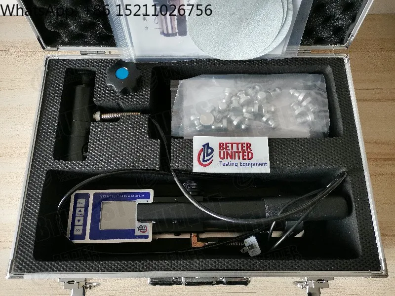 Digital Pull-Off Adhesion Tester | Hydraulic Coating Bond Strength Meter | ASTM D4541, ISO 4624, GB/T 5210 Compliant