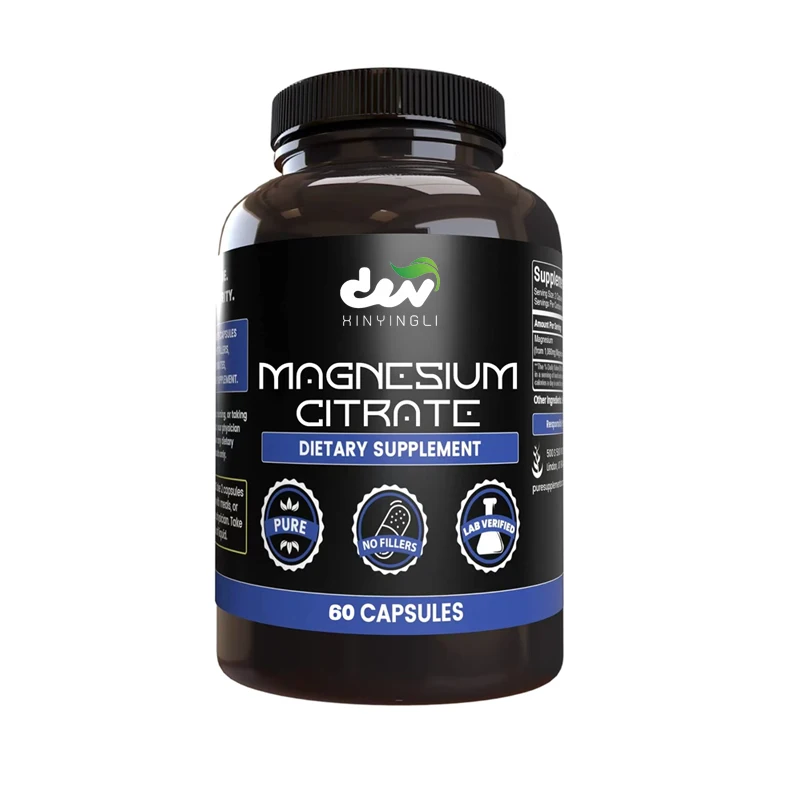 

Чистый цитрат магния (60 капсул) без добавок магния или риса, всегда чистый, лабораторно протестирован.