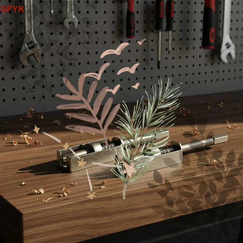 Carbon Steel Hinge Drill Bit With Positioning Spring Hex: Wrench Woodworking Cabinet Door Installation