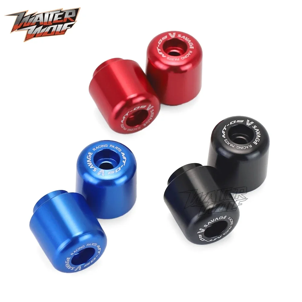 MT09 Motorcycle Handlebar Bar End Cap For Yamaha MT-09 SP MT 09 Handle Bar Ends Grips Moto Plugs Anti Vibration Accessories