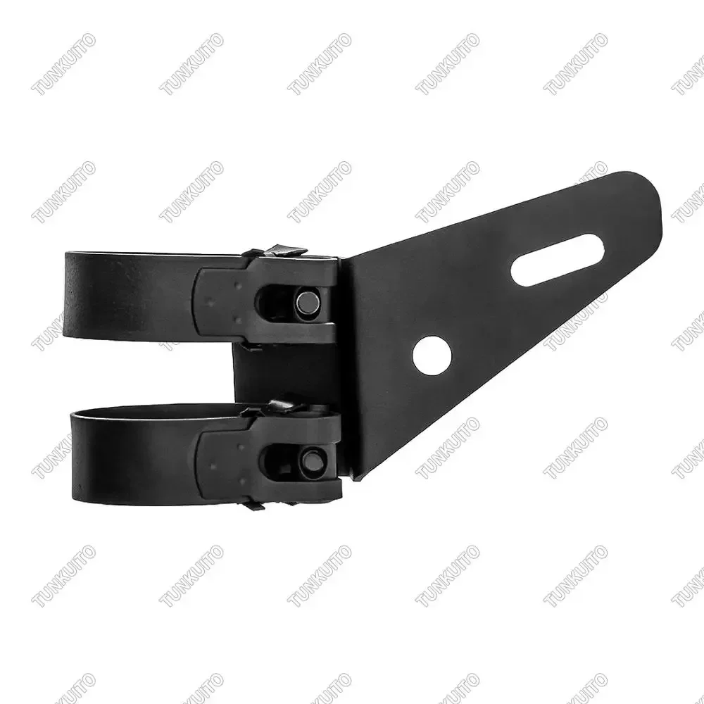 Image 4: Support de phare de moto, 2 pièces/ensemble 48-55mm, fourche, clignotant, pince, coque de phare, accessoires de phare