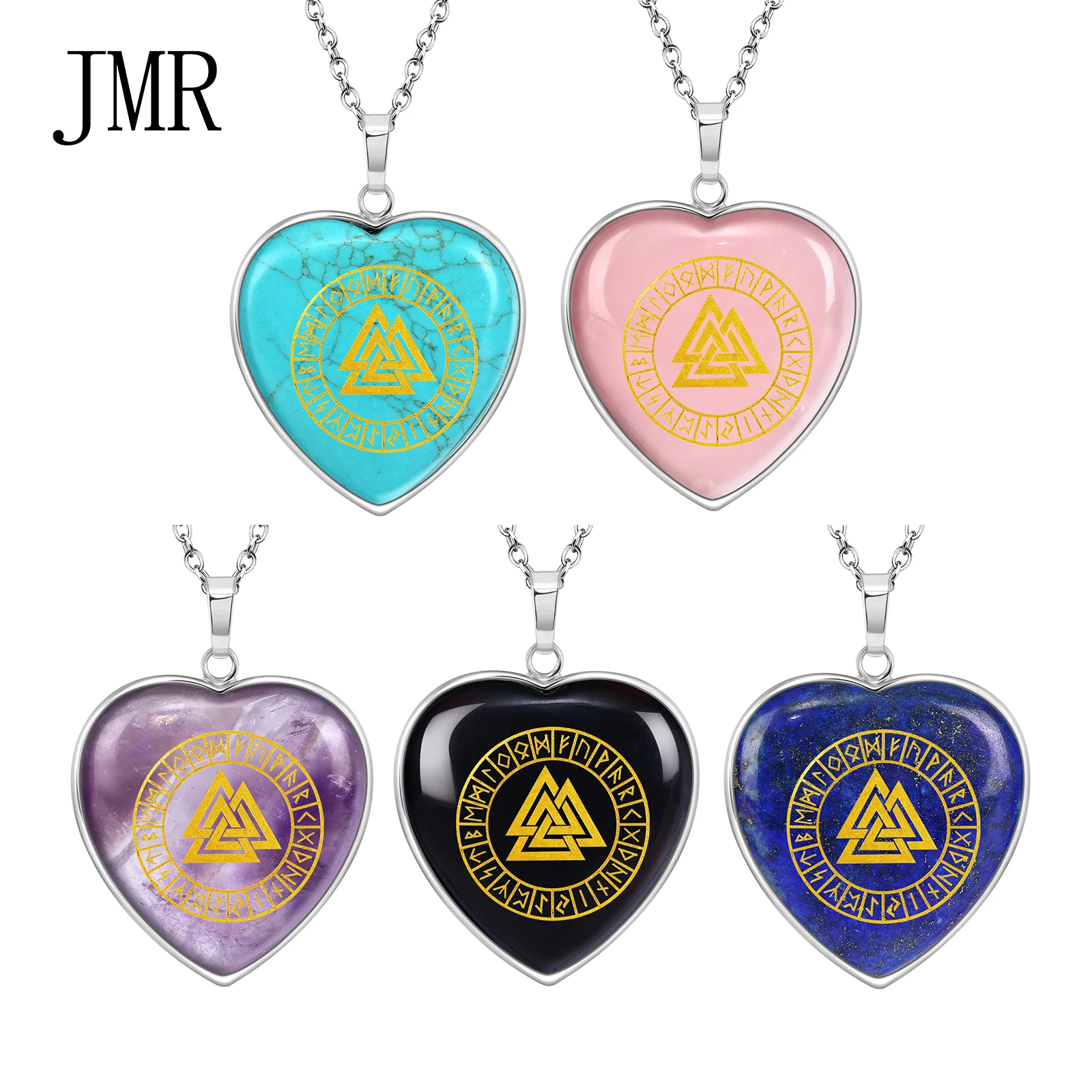 

Valknut Rune Pendant, Odin's Knot Norse Amulet for Courage, Protection & Honor, Viking Warrior Jewelry, Daily Talisman Interlo