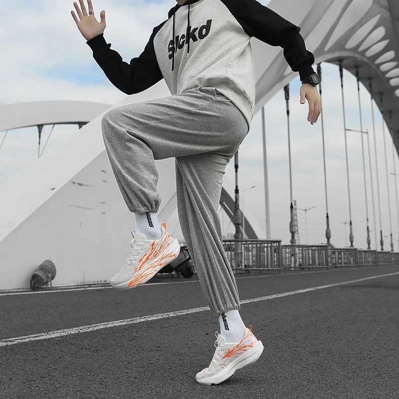 Unisex Running Shoes Women Carbon Board Speciality Marathon Shoes Men Sports Breathable Lightweight Technology Running Sneakers
