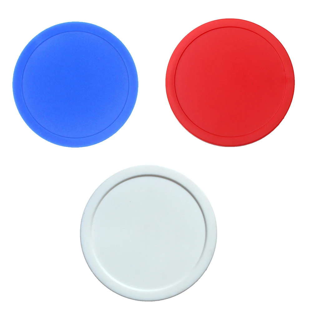 10Pieces Diameter 75mm Durable Plastic Air Hockey Pucks Entertainment Table Game Replaceable For Ball Sport Accessories