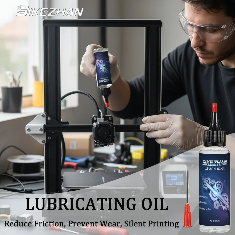 

3D Printer Parts, Gear Lubricant, Rail Lubricant, Suitable for Bambu Lab X1C/A1/A1 Mini/P1S/P1P/K1 Max 3D Printer Accessories