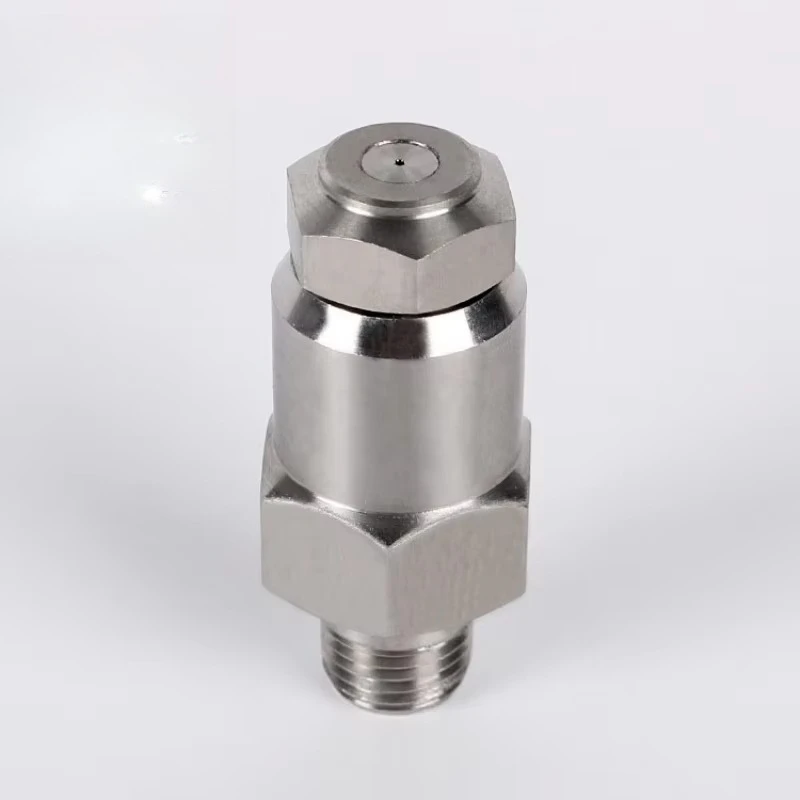 Stainless Steel Anti-Dripping 1/4'' Male LNN Low-Pressure Atomizing Fine Fog Mist Spray Nozzle with Filter for Cooling System