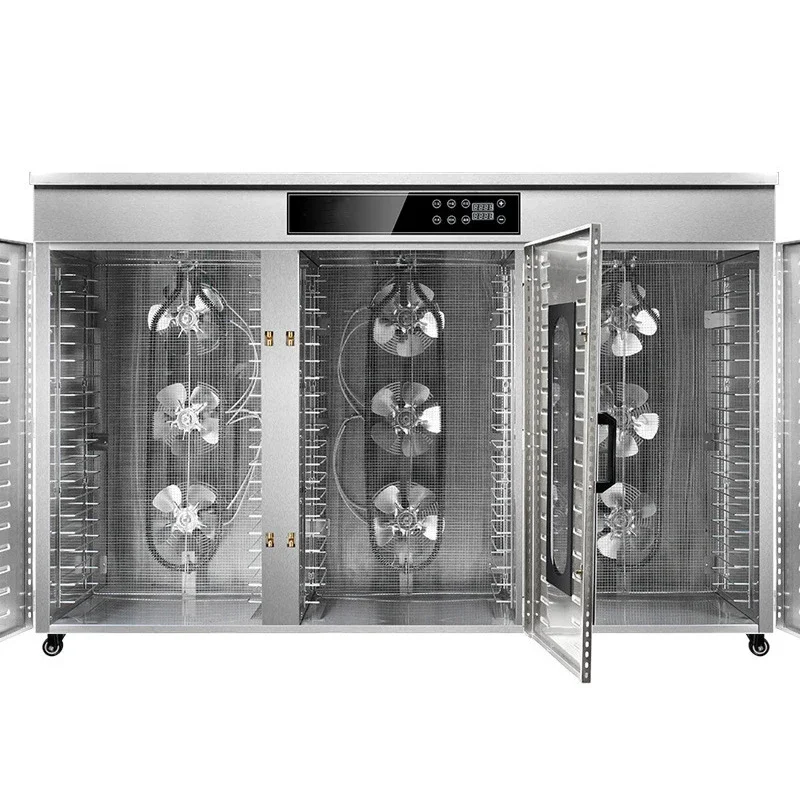 60 레이어 식품 탈수기 스낵 탈수 건조기 과일 야채 허브 고기 건조기 4500W