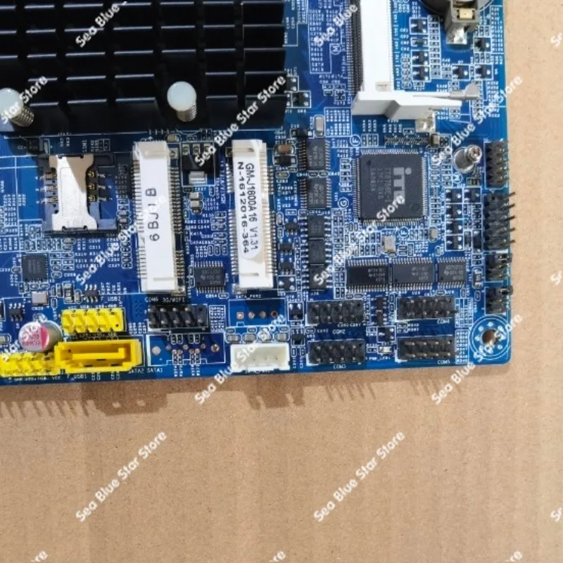 Industrial  Board GM-J1800A16 POS Machine Cash Register 20PIN Power Supply 6COM LVDS Second-hand Disassembly Main Board