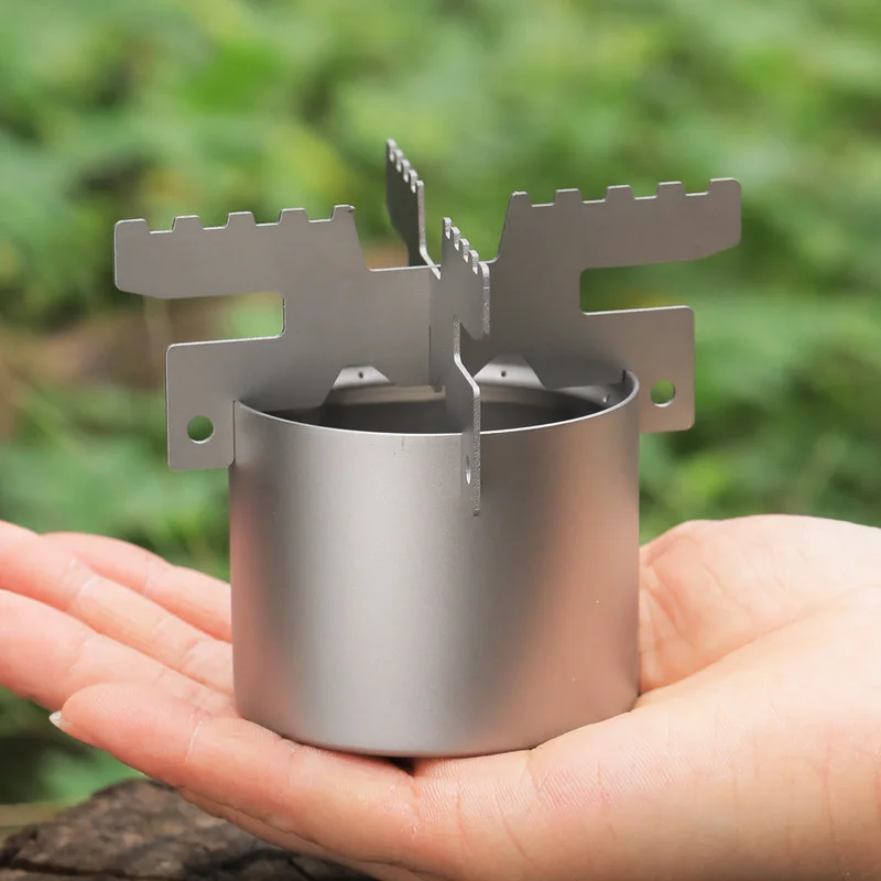 

Camping Kitchen Alcohol Stove Alcohol Stove Gear Hiking Accessories Outdoor Camping Equipment Liquid Solid Stove Support
