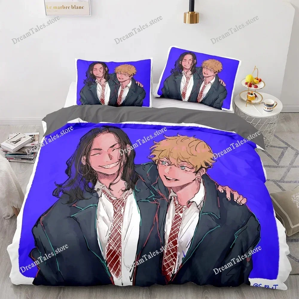 

3D Printed Anime Tokyo Terror Ghoul Bedding Set Duvet Cover Bedroom Comforter Single Twin King _Size Quilt Cover Home Textiles3