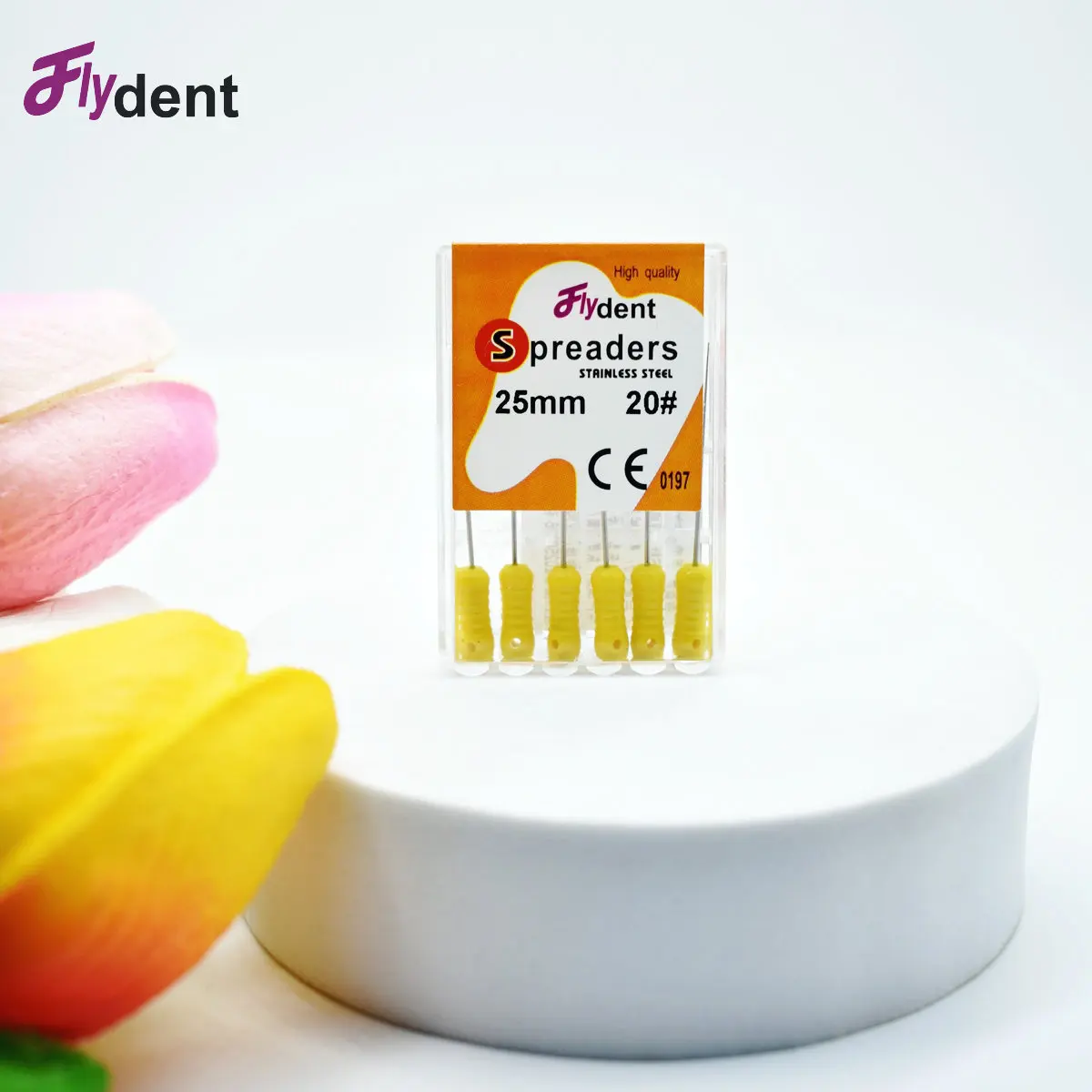 ملفات إندو لقناة الجذر الموزعة للأسنان، ملفات يدوية لقناة الجذر الندونية، أداة طبيب الأسنان من الفولاذ المقاوم للصدأ #6