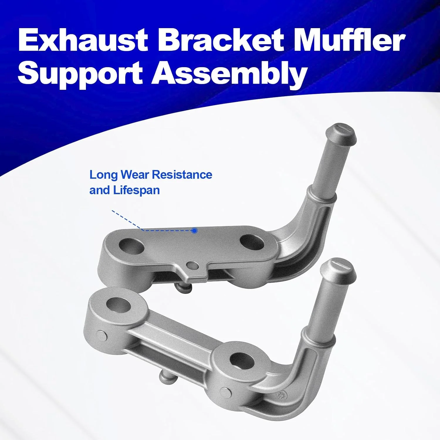 

68275662AB 68395841AA Кронштейн выхлопной системы, поддержка глушителя в сборе, одна пара для Dodge Ram 1500-2024 5,7 л 6,2 л