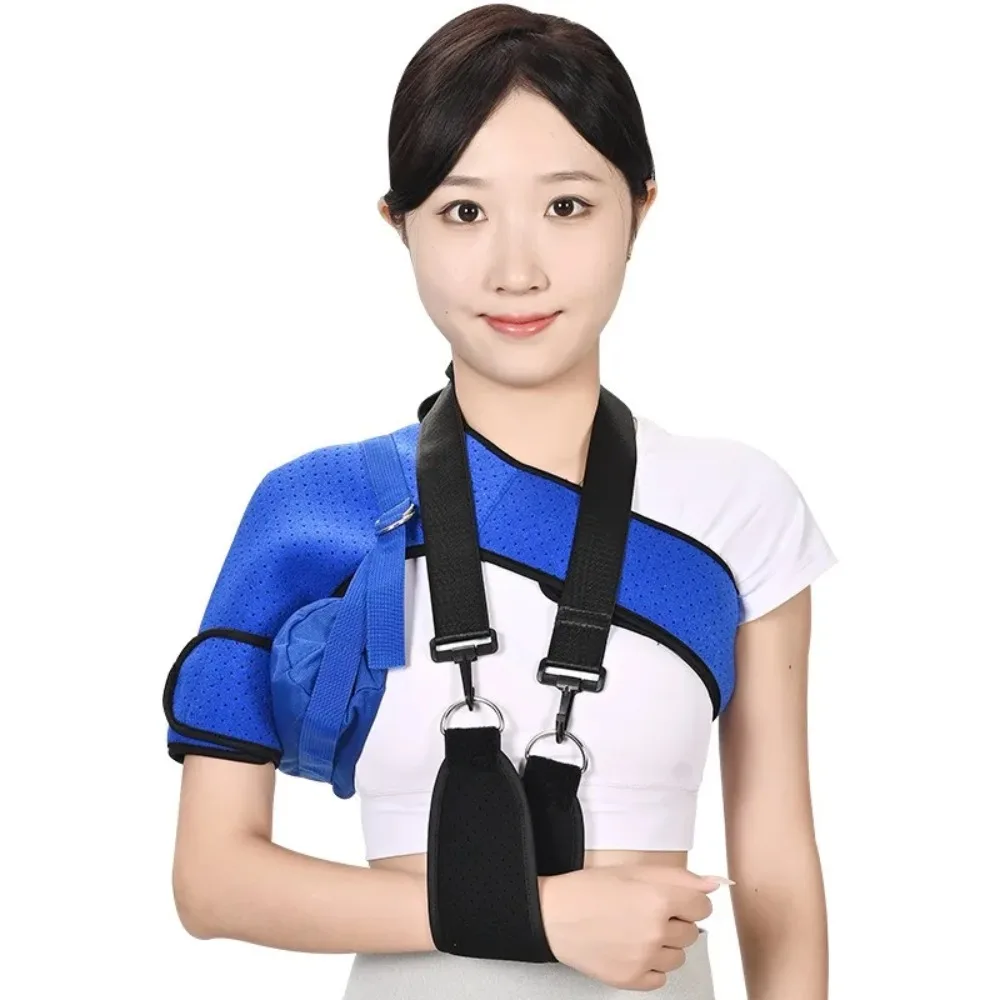 Adjustable Shoulder Support Band Elbow Joint Clavicle Fracture Fixation Strap Pain Relief Shoulder Droop Arm Injured Guard Sling