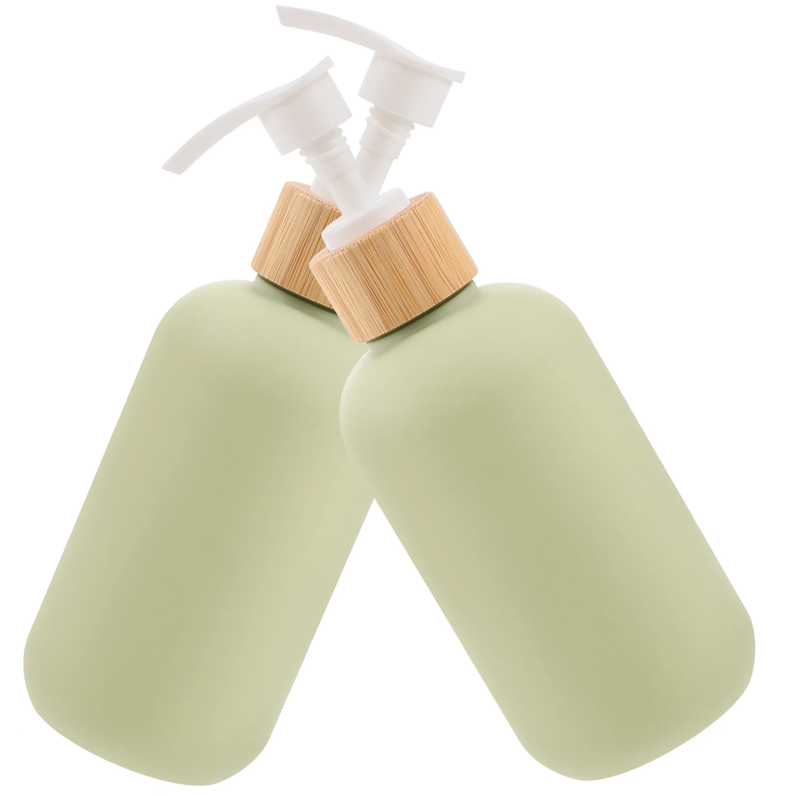 

2 Pcs Shampoo Dispenser Pump Bottle Soap Hand Bottles for Liquids Empty Avocado Conditioner