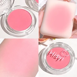 13 kinds of monochrome blush, Milk apricot pink orange blush, naturally brightening skin tone, matte fine flash blue purple, cut