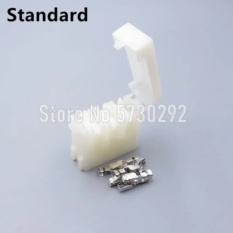4P BX2041 Medium Car Plug Auto Plastic Housing Fuse Box With 8pcs Terminals Wiring Harness For Standard Fuse Middle Fuse Holder