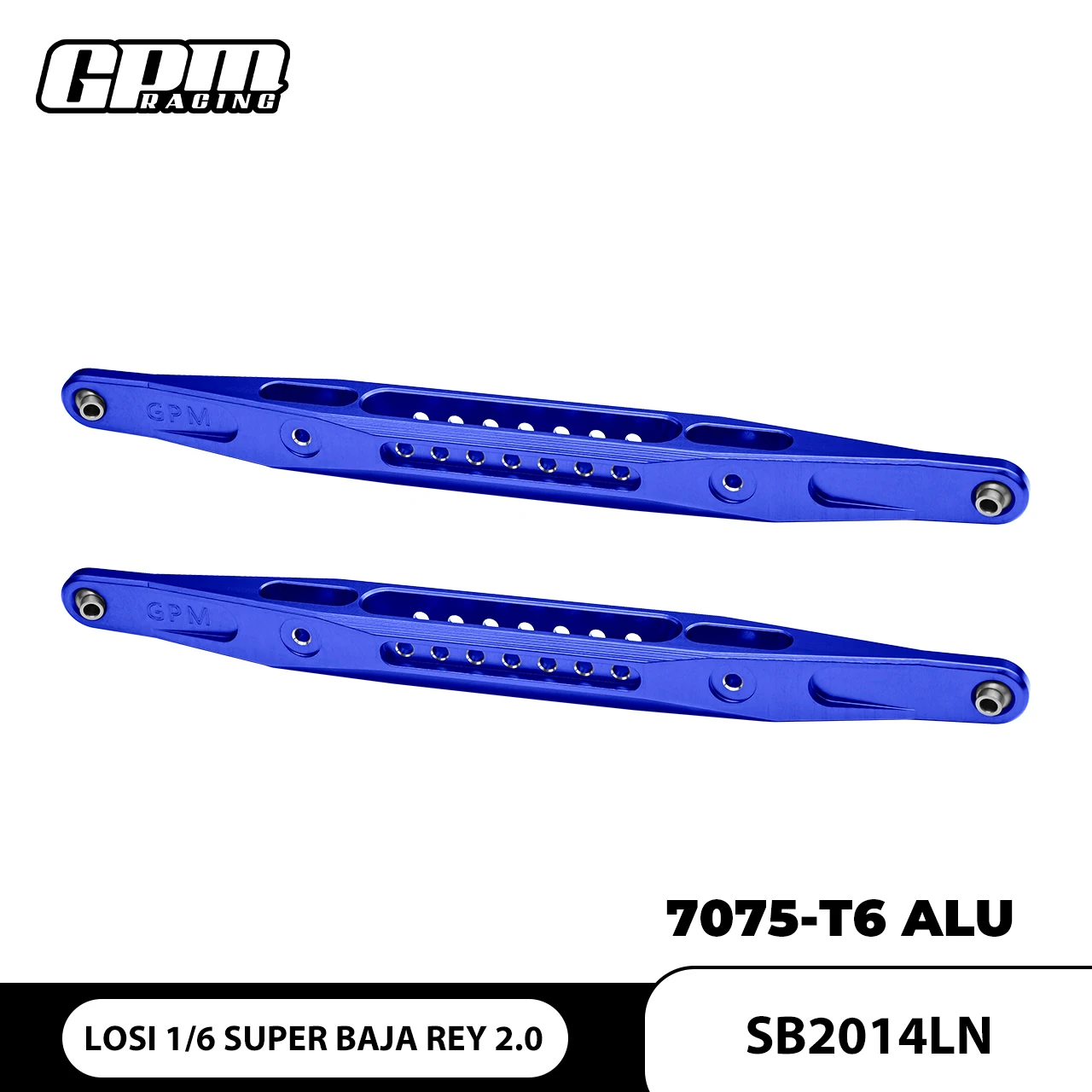 GPM LOSI 1/6 Super Baja Rey 2.0 LOS05021 Per bracci posteriori inferiori in lega 7075