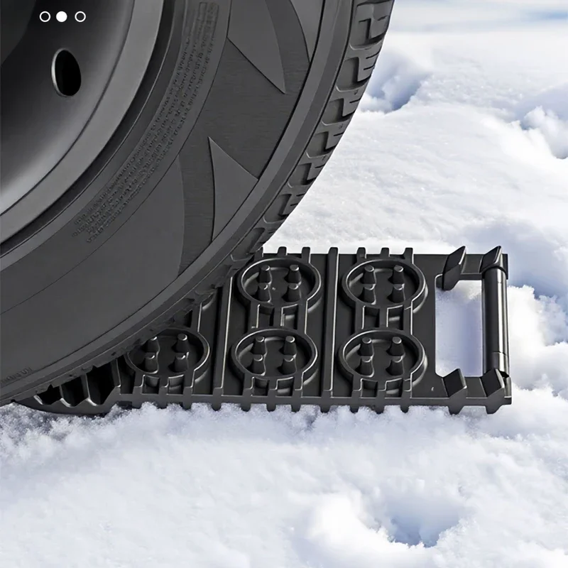 

Car Tire Escape Board Emergency Anti-skid Chains Traction Mat Board Recovery Tracks Snow Chain Shovel Ramps Wheels Pad Accessory