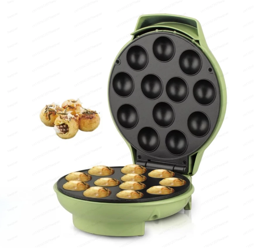 Mini panadero eléctrico de doble cara para pastel, gránulos de pulpo para desayuno, máquina para hacer Yaki, cruce de cocina para el hogar