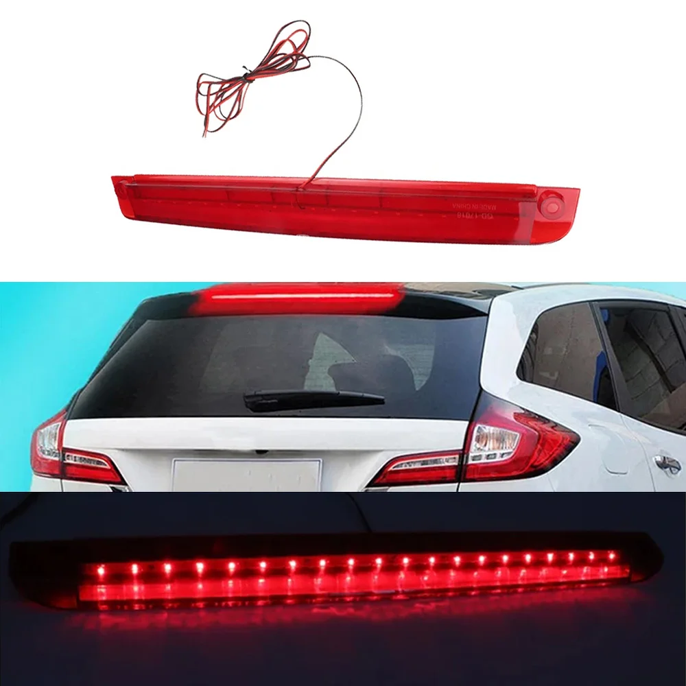 Universal Car LED High Mount Level Third 3RD Brake Stop Rear Tail Light Red 12V LED 42CM Car Motorcycles Replacement Accessories