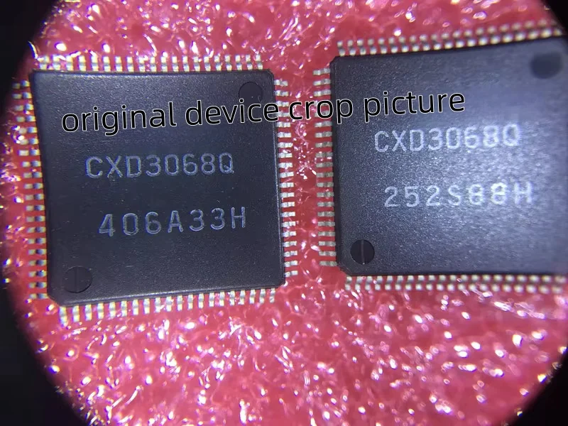 2PCS CXD3068Q CXD3068  TQFP-80 The LSI of the DSP is a CD player
