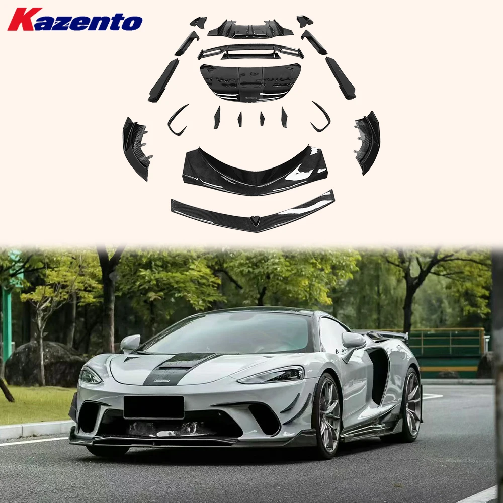 For Maclaren GT 19-24 Carbon WP Style Hood Lip Skirts Spoiler Diffuser Body Kits( Ocean freight is favorable, welcome to inqury)