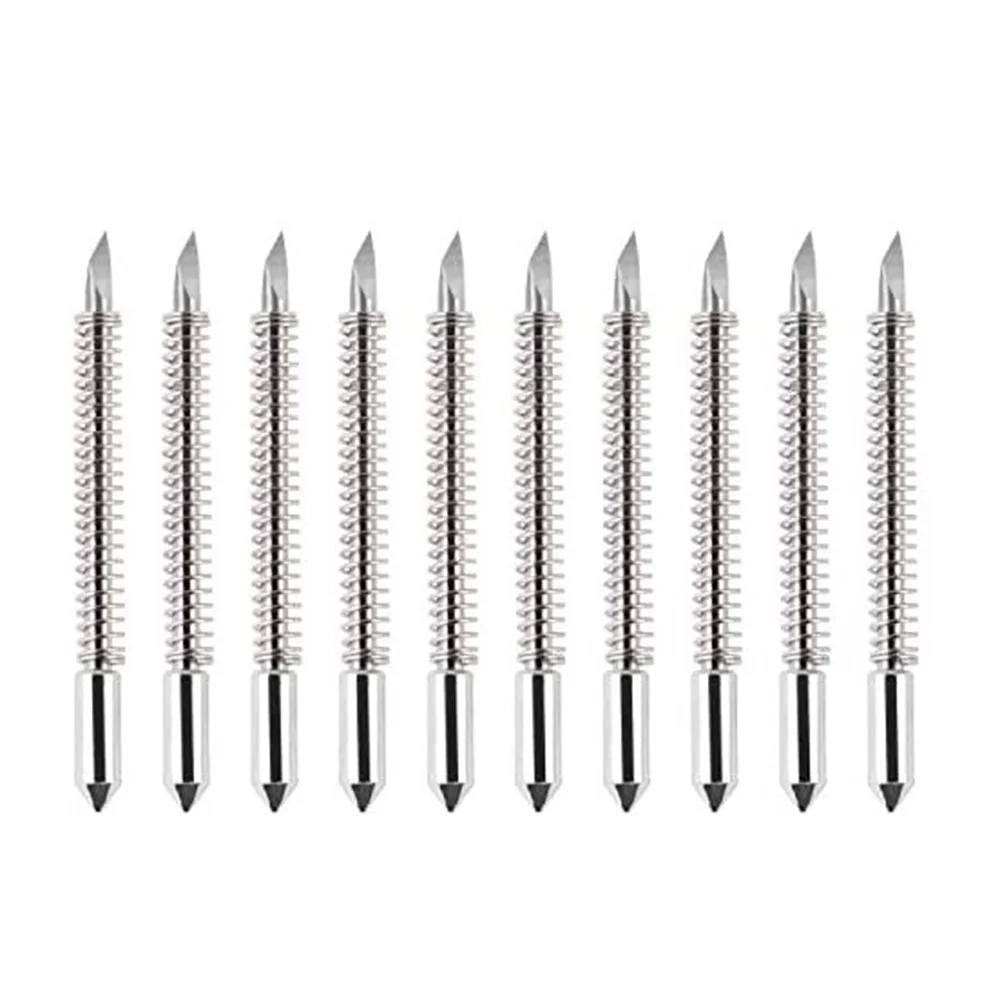 Plotter Lâminas De Corte Para CB09, CB09U Graphtec, Cortador De Vinil, Base De Suporte De Lâmina, Lâmina De 45 Graus, 50 Pcs