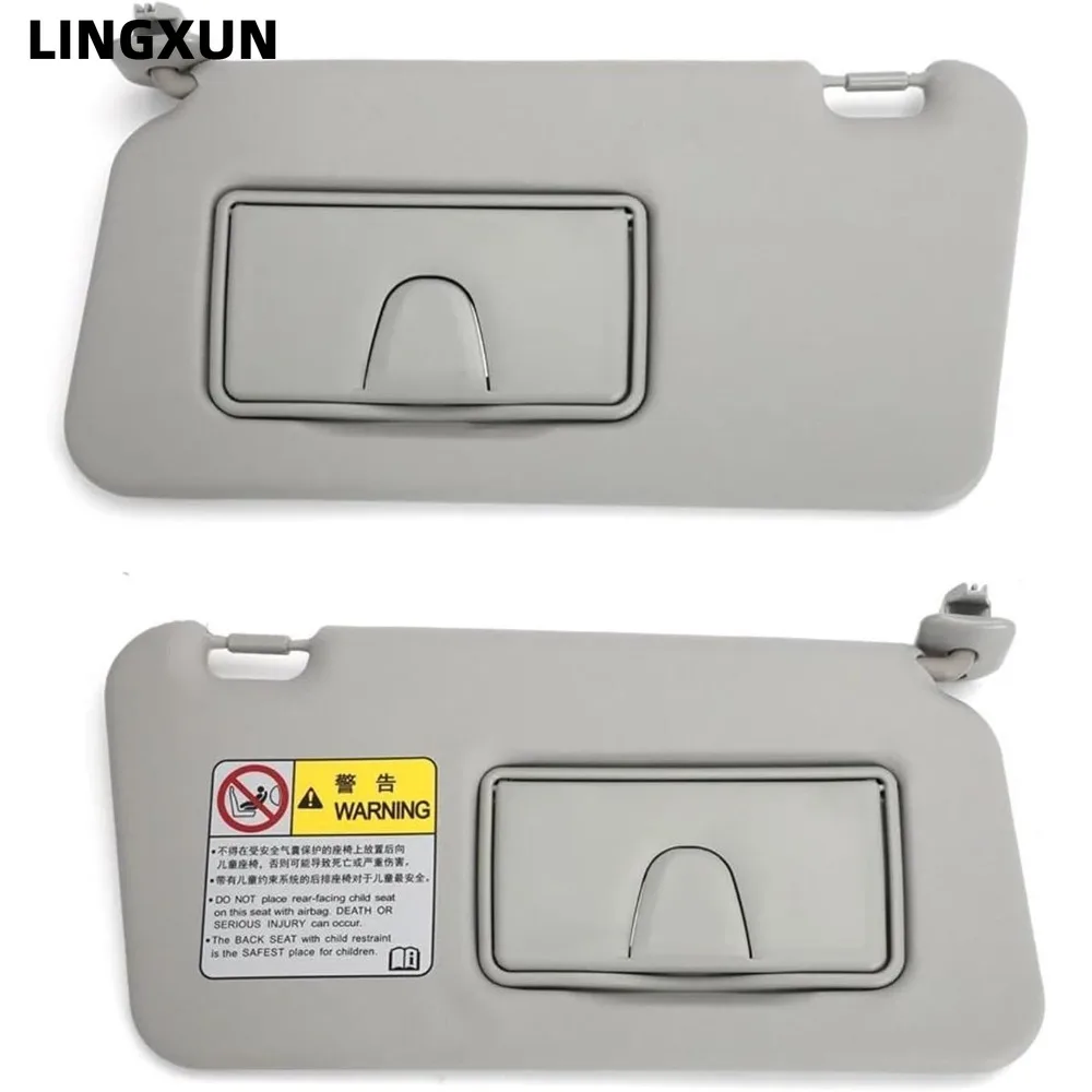 Sun Visor with Vanity Mirror Left or Right for Suzuki Swift 2006-2016 Interior Sun Shade Replacement
