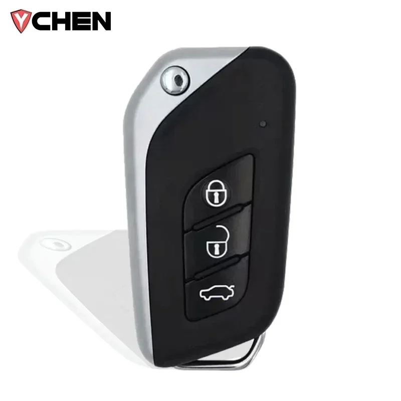 Car Intelligent Remote Control Key For BAIC Senova X25 X35 Q25 Q35 EX260 X3 D20 ID47 Chip 433Mhz Filp Folding Smart Key Fob