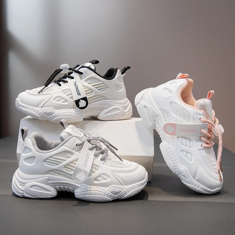 Zapatos Deportivos para Niños 2026, Transpirables, de Malla, Casuales, Antideslizantes, para Niños y Niñas