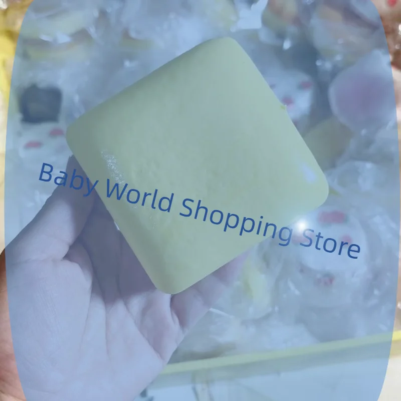 1 szt. Kreatywna zabawka antystresowa w kształcie kwadratowego ciasta, urocza zabawka z efektem powolnego powrotu do kształtu, zabawka sensoryczna dla dorosłych i dzieci, idealna na prezent.