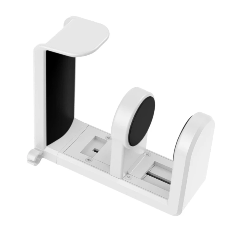 حامل سماعة أذن معدني عالمي، خطاف تحت المكتب، حامل سماعة الرأس، حامل سماعة الرأس