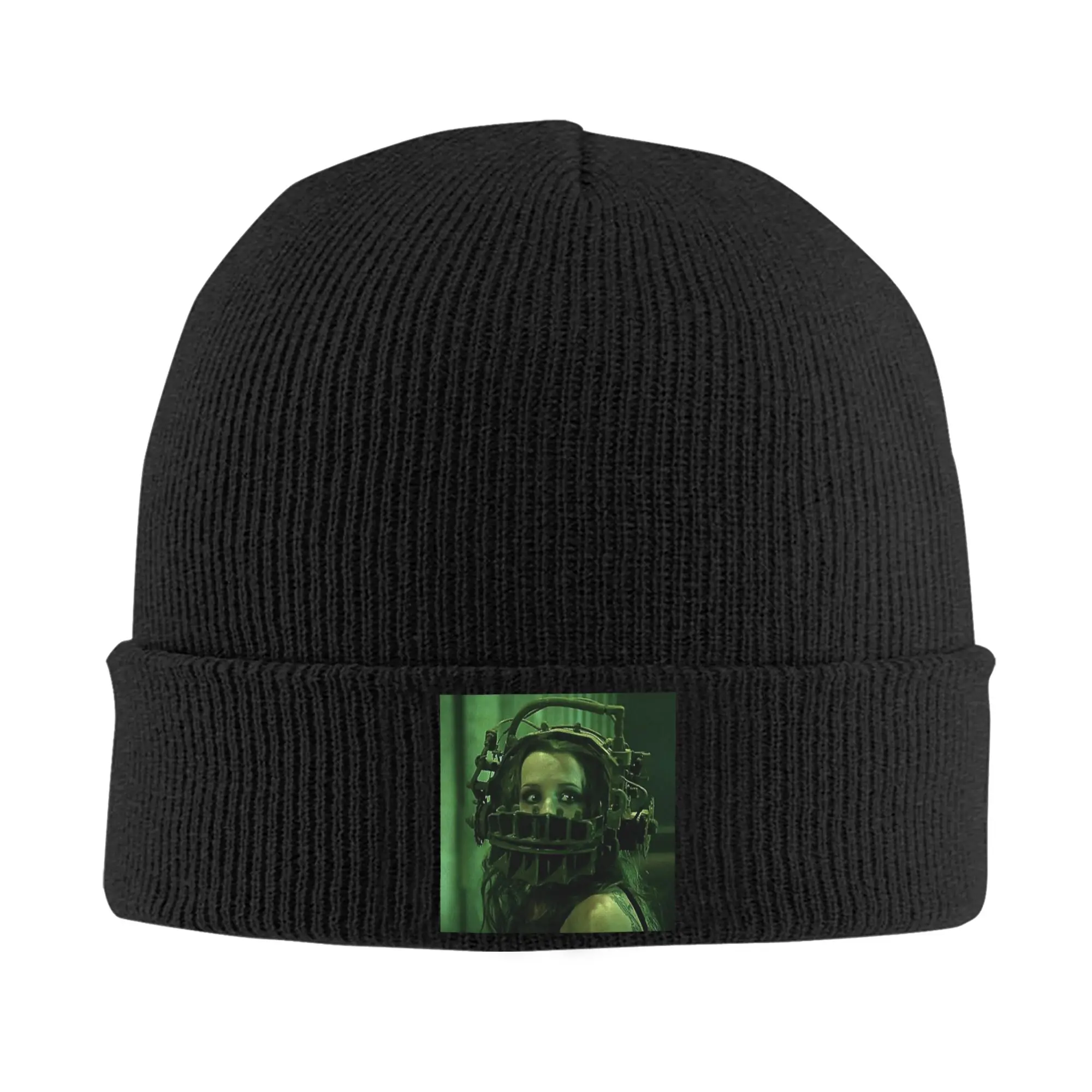 Saw Movie Horror Hats Autumn Winter Beanie Street  Caps Female Male Acrylic Bonnet