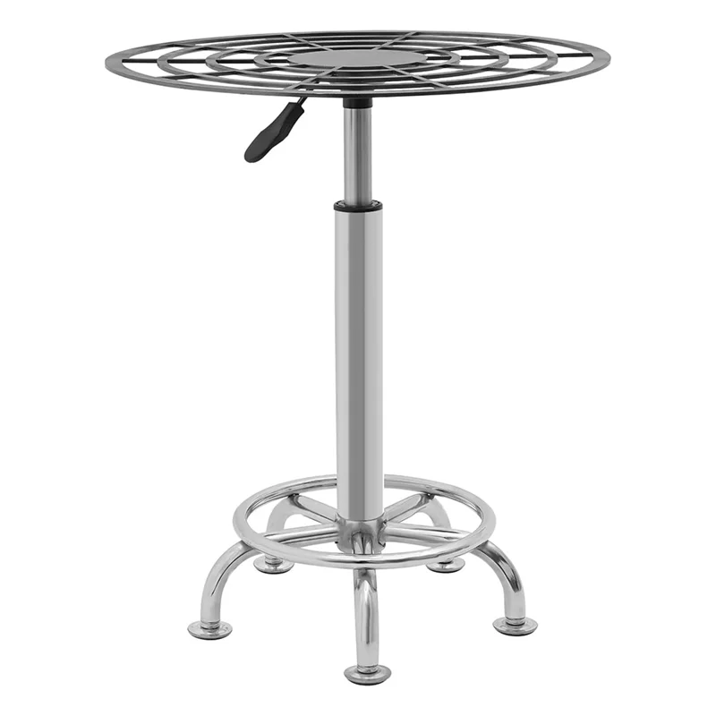 AT51-360° Rotating Spray-Paint Rack, 23.6-31.5In Height Adjustable Stable Paint Rack For Door And Car Body