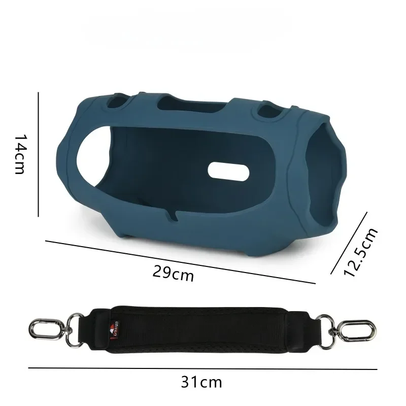 Picture 5: Silicone Protective Case For Xtreme4 Bluetooth-Compatible Speaker Audio Case With Hand Strap