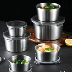 stainless steel air tight food storage container Food Preservation Box Airtight Food Containers Stainless Steel Container