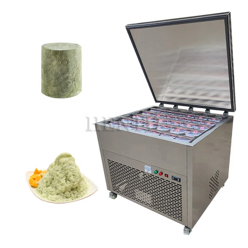 Factory Ice Brick Maker Snow Block Ice/Shaved Ice Block Freezer Machine Price