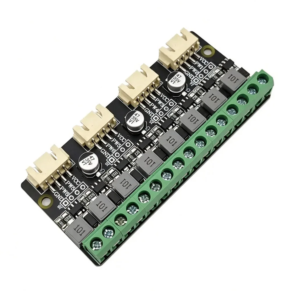 PT4115 8-Channel 1-10S LED Constant Current Driver Module Adjustable Output Current, High Efficiency for DIY Lighting Projects