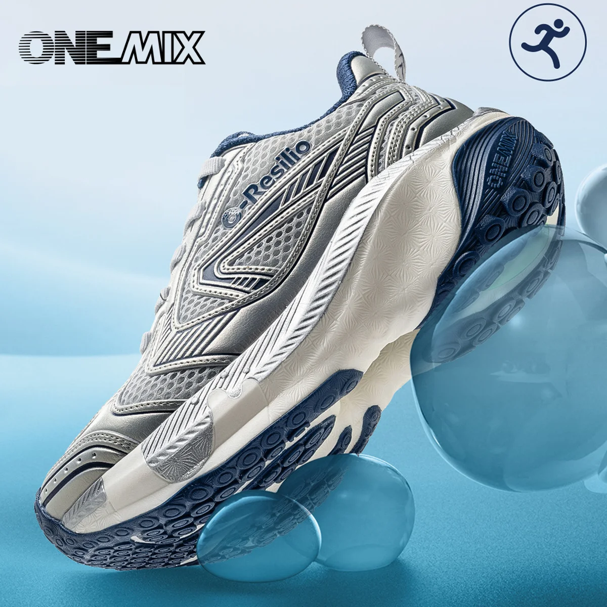 ONEMIX 2026 Lightweight Dad Damping sneakers for men cushioning running shoes sports casual shoes for women soft and elastic