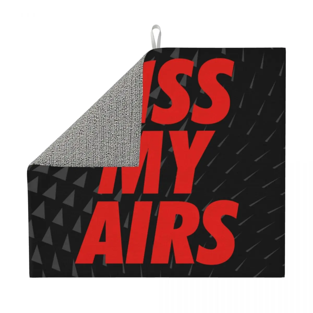 Kiss My Airs Dish Drying Pad Custom Absorbent Microfiber Fast Dry Drainer Mats