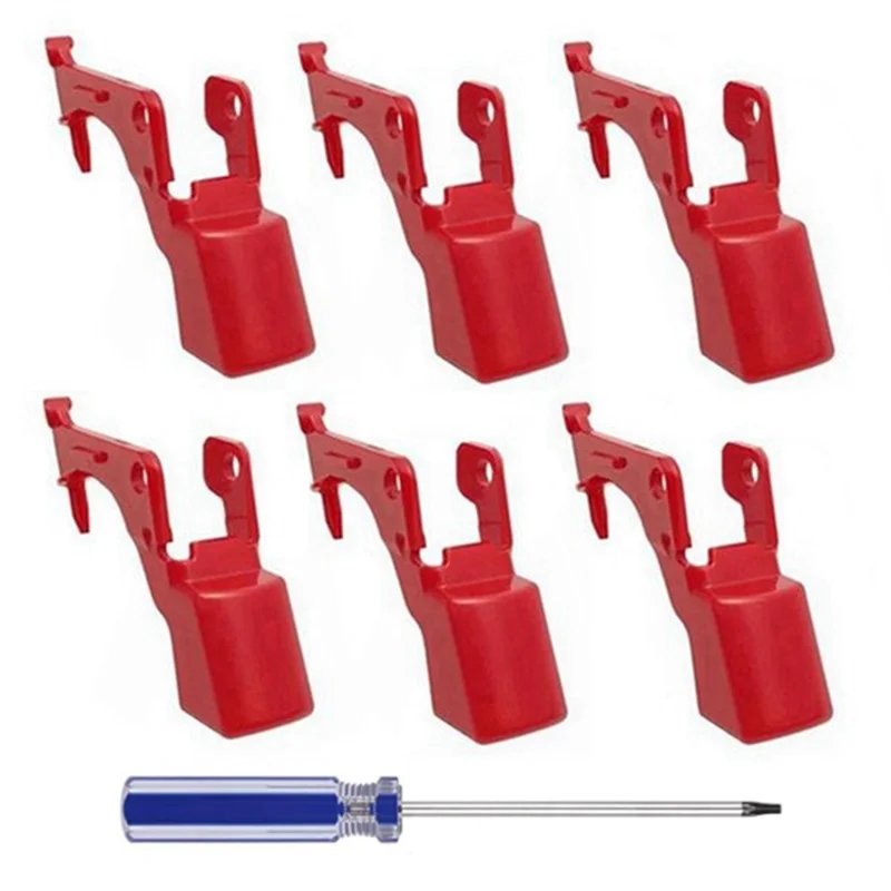 Red Trigger Switch Button for Dyson V10 V11 Vacuum Cleaner Heavy Duty Replacement Trigger Button with Screwdrivers