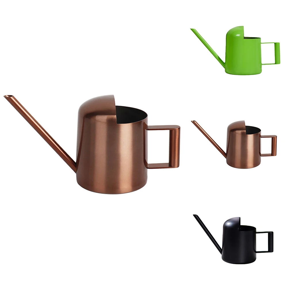 300ML Watering Can For Indoor Plants Flower Watering Can Stainless Steel Long-Stem Spout Small Watering Kettle