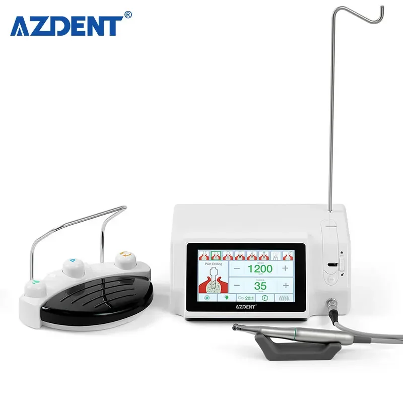 

New Arrival AZDENT LED Screen Implant Surgical Motor with Color Touch Screen