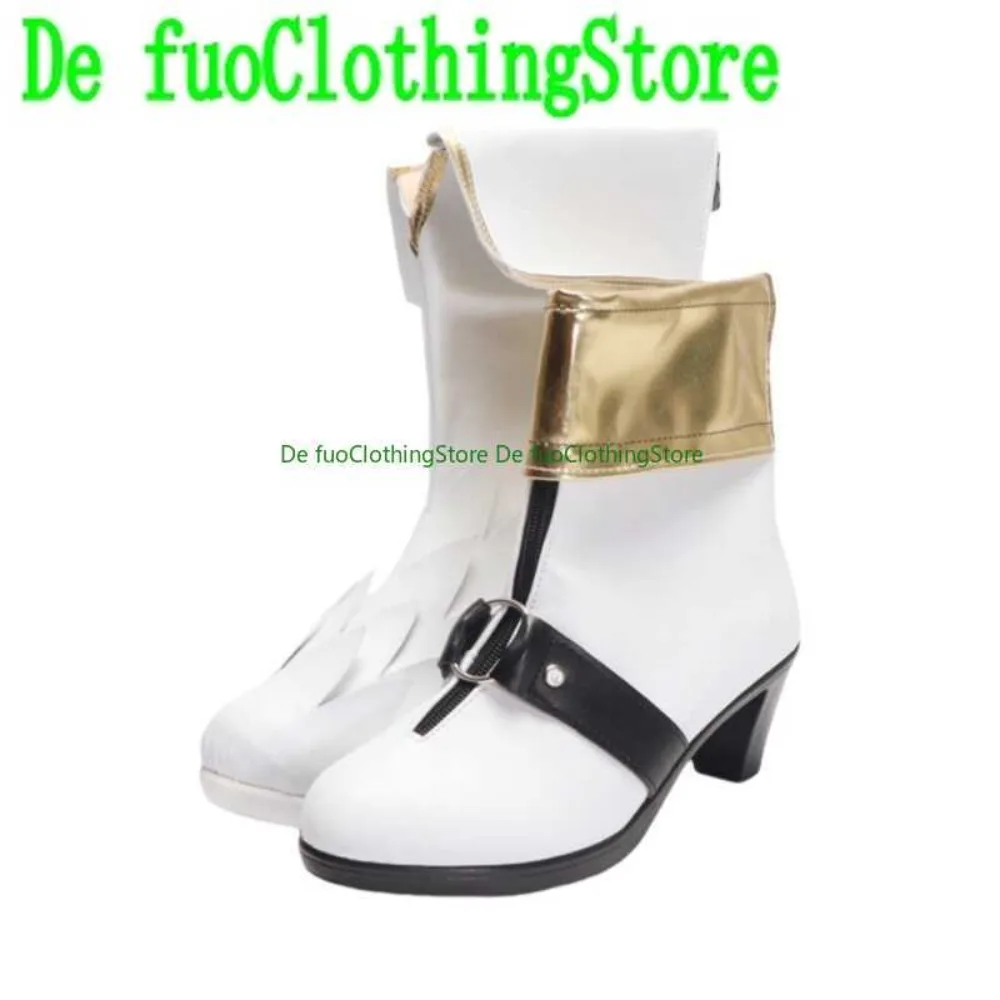 DefuoClothing 디지몬 앤제우몬 코스프레 신발 천사 캐릭터 부츠 애니메이션 게임 할로윈 의상 파티 소품 신발