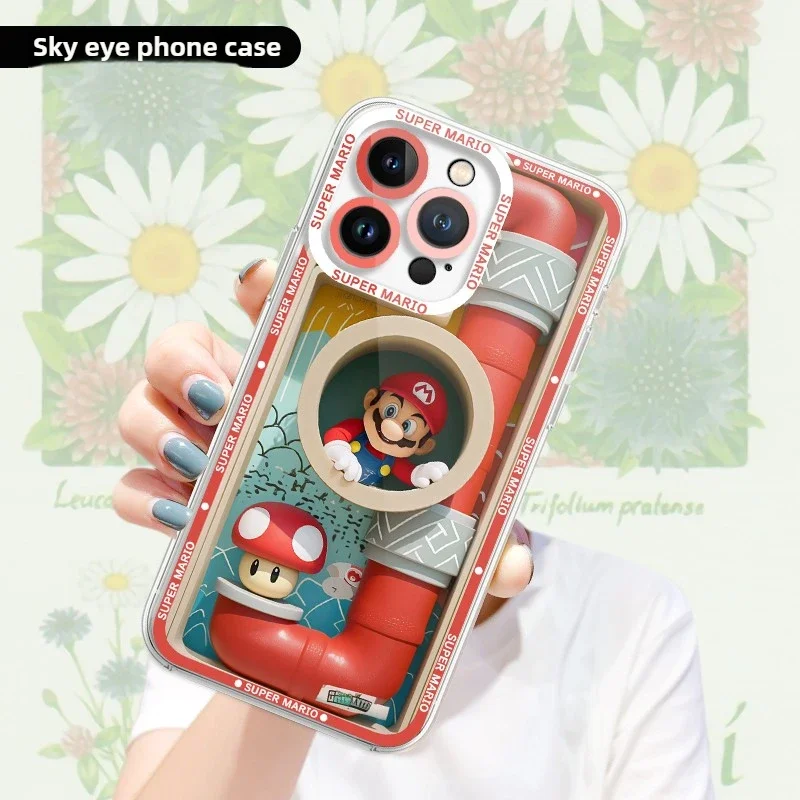 حافظة Super M-Marios Bros مضادة للصدمات لهاتف iPhone 17 Air 16 E 15 14 Plus 13 12 Mini 11 Pro Max غطاء ناعم من السيليكون #5