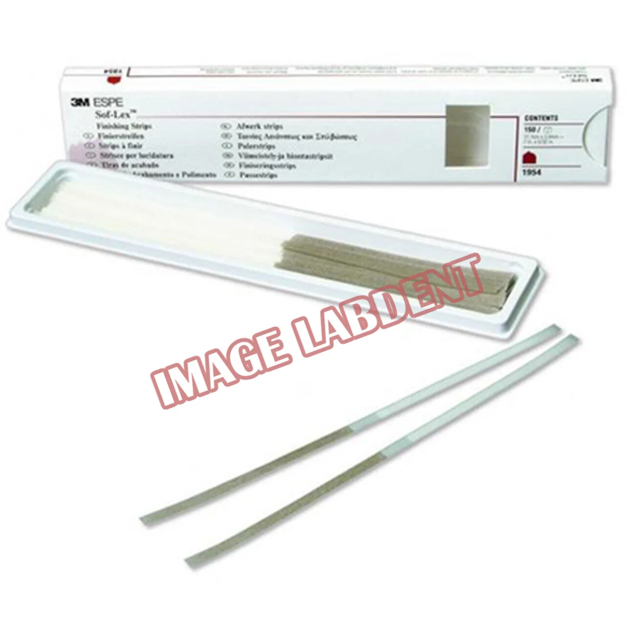 3M ESPE Sof-Lex Finishing Strips Dental Finishing Polishing Material For Grinding and Polishing of Dental Restorations 1954N